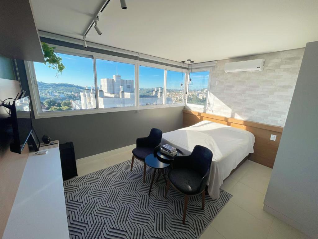 Apartamento Tematico Luxo Mundo Do Vinho! Bento Gonçalves Dış mekan fotoğraf