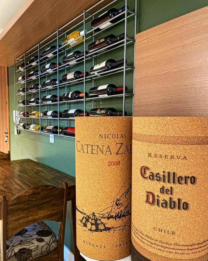 Apartamento Tematico Luxo Mundo Do Vinho! Bento Gonçalves Dış mekan fotoğraf