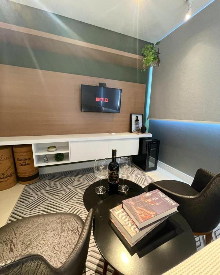 Apartamento Tematico Luxo Mundo Do Vinho! Bento Gonçalves Dış mekan fotoğraf