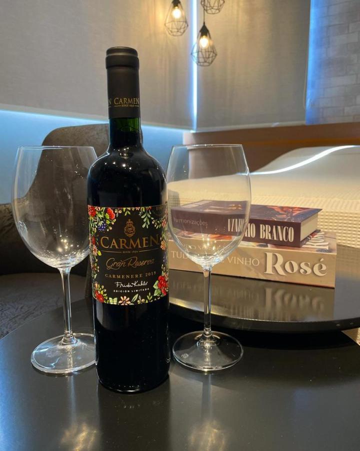 Apartamento Tematico Luxo Mundo Do Vinho! Bento Gonçalves Dış mekan fotoğraf